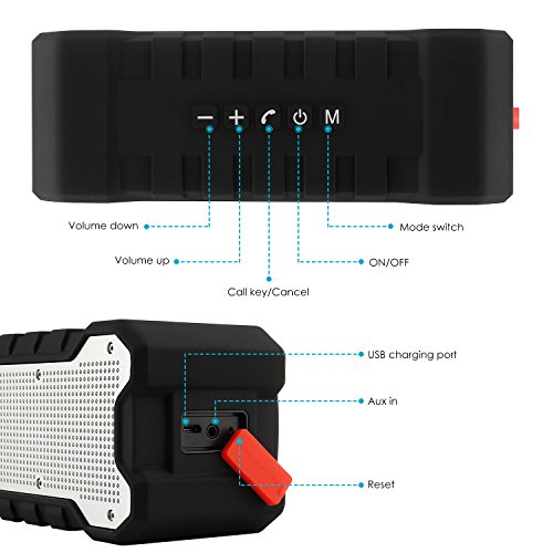 1 Bluetooth+Wireless+Rechargeable+Waterproof+Swimming