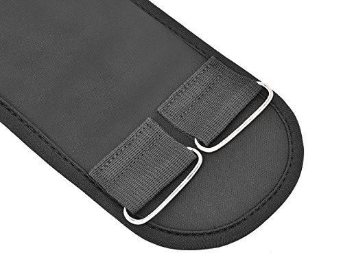 Ace Select 3 Pieces Adjustable Leg Correction Band for O Type Leg and X Type Leg - Black - X-Large