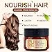 Hair Treatment Mask, Natural Ingredients, Deep Conditioner for Dry or Damaged Hair, Hair Care, Repair Damaged Hair Root Hair Keratin Hair and Scalp Treatment, For All Hair Types, Men & Womenthumb 2