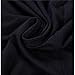 Liang Rou Women's Crewneck Stretch Top & Bottom Thin Underwear Set Black M Medium / 8-10 1 Set Black