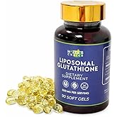 HAZEL'S Choice Liposomal Glutathione 500mg | 90 Soft Gels | Vegan, Non-GMO, Lactose-Free | Soft Gel Format
