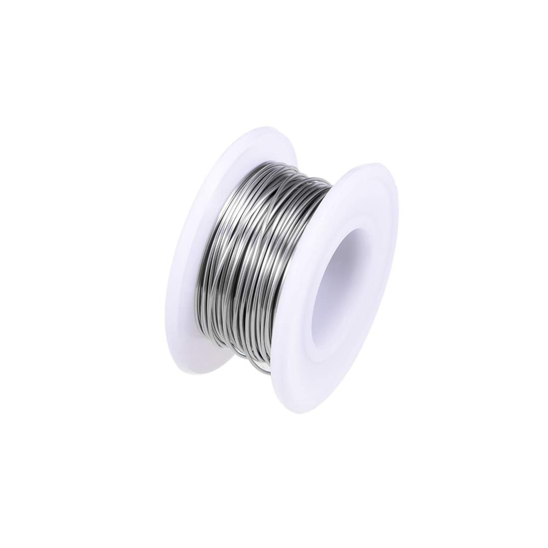 sourcing map 0.7mm 21AWG Heating Resistor Wire Wrapping Nichrome Resistance Wires for Heating Elements 32.8ft