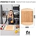 Premium Organic Bamboo Cutting Board