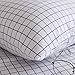 Exclusivo Mezcla 100% Cotton Quilted Bed Cover Fitted Queen Size Mattress Protector/Cover(60