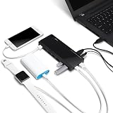 TP-Link UH720 USB Hub 7-Port 5Gbps USB 3.0 Dock Station 2x 2.4A Fast Charge view 5