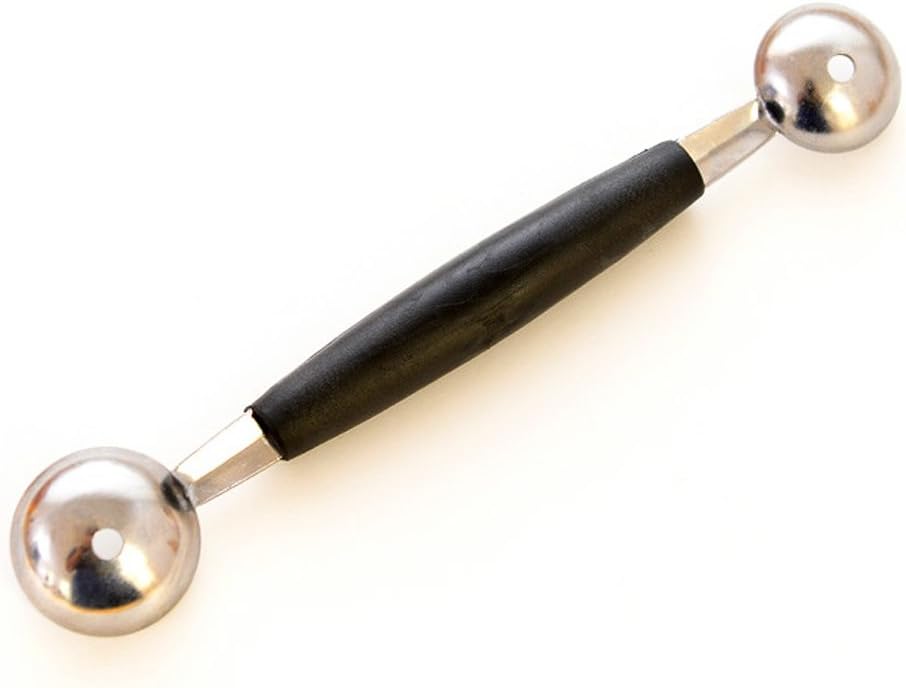 Double-Sided Fruit Melon Baller Spoon Stainless Steel Scoop Cutter 18cm