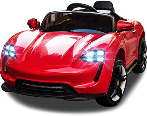 乗用ラジコン 電動乗用カースポーツカー 乗用玩具 車のおもちゃ メーカー直売 電動乗用ラジコンカー プレゼント ペダルとプロポで操作可能 1 6歳お誕生日 男の子と女の子 赤