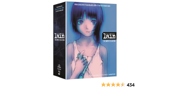 Amazon Com Serial Experiments Lain Complete Series Blu Ray Dvd Combo Limited Edition Bridget Hoffman Wayne Akers Stephen Apostolina Heather Ashton Michaline Babich Ryutaro Nakamura Movies Tv