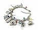 Lilo and Stitch Theme Charm Bracelet Wristlet Anklet Jewelry