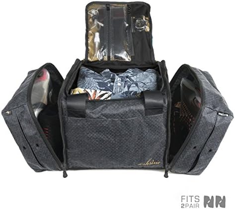 The Shrine Sneaker Duffel, Black/Gold