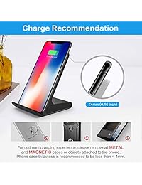 Fortune Nexus Qi   Cargador inalámbrico para Samsung Note 9, iPhone 8 8 Plus, iPhone X, Galaxy S9 S9 Plus S8 S8+