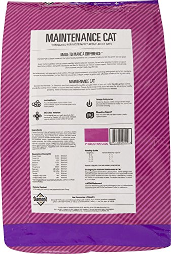 Diamond Adult Dry Cat Food Maintenance Formula with Protein