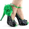 SHOW-STORY-Sexy-Lace-Peep-Toe-Flowers-Stiletto-High-Heel-Platform-ShoesLF30408