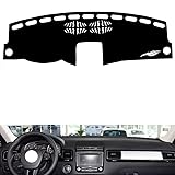leather dash board cover mat Compatible with VW