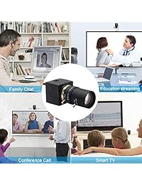 Varifocal   Cámara USB con sensor de imagen de alta definición cam para Android Linux Windows Industrial Video