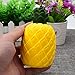 Wakeu Squishy cake Jumbo Slow Rising Squeeze Toys Stress Reliever Toy (Pineapple / 6.5 CM)