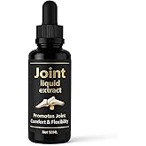 Joint Extract Liquid – Herbal Blend with Turmeric, White Willow Bark, Devil’s Claw & Ginger Root – Vegan, Wild-Harvested, Easy-Mix Dropper – 50ml