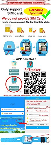 image for Synmila Kids Smart Watch Phone for Boys Girls with GPS Tracker Smart W