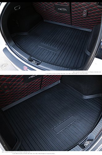 Vesul Rear Trunk Cargo Cover Boot Liner Tray Carpet Floor Mat Compatible with Mazda CX-5 CX5 2017 2018 2019