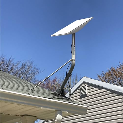 50 discount on Long Wall Mount Kit for Starlink, Heavy Duty Eave Roof