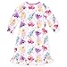 MLP My Little Pony Girls Flannel Granny Gown Nightgown (4T, White)