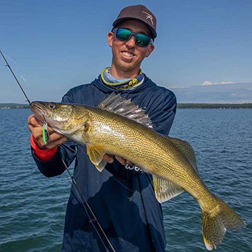 ACME Kastmaster Köder mit Bucktail Teaser und Drillingshaken – Bild 8