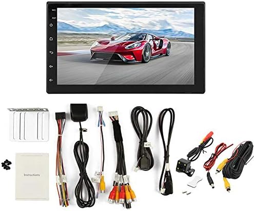 Shot 2 DIN car radio, Upgrade the CPU, faster and more stable, 7in HD GPS Car radio Stereo car stereo, MP5 player Can be connected to the reversing camera