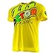 Valentino Rossi VR46 Moto GP The Doctor Yellow T-shirt Official 2017