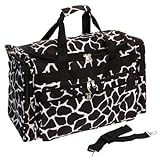 Womens Printed Duffel Bag (Giraffe)