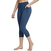 baleaf Women's Swimming Shorts Long Leggings SPF UV UPF50+ High Waist Swimsuit with Pockets for Swimming Surf Beach
