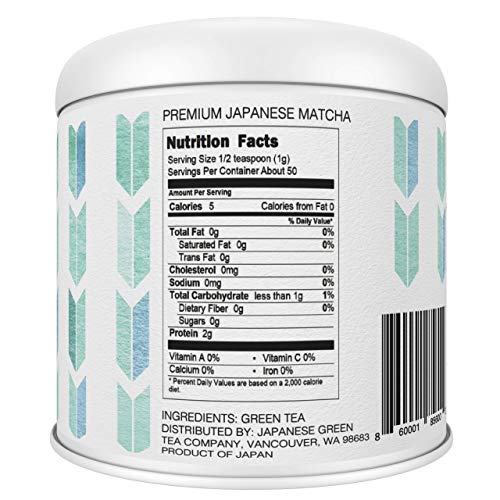 image for Japanese Green Tea Company Matcha Green Tea Powder - 100% Natural, Veg