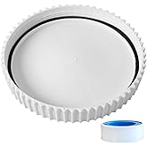 TonGass Above Ground Skimmers Drain Cap Easy Sand Pump Conversion Kit | Converts SFX1000 or SFX1500 Skimmer Pump to Sand Filter Pump, Skimmer Pump Housing Cap with Gasket