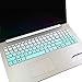 MUBUY Keyboard Cover for Lenovo IdeaPad 3 15 15.6 17.3 |Lenovo Yoga C740 C940 15.6 |Lenovo Ideapad 320 330 330s 340s 520 S540 720s 130 S145 L340 S340 V330 V130 |ThinkBook 15 -Mint Green