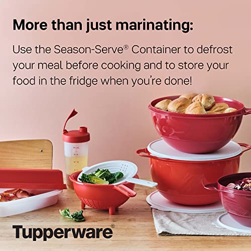 TUPPERWARE Brand SeasonServe Marinade & Food Storage Container with