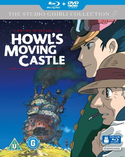 Amazon Com Le Chateau Ambulant Howl S Moving Castle Hauru No Ugoku Shiro Howli Liikuv Kindlus Blu Ray Dvd Combo Origine Uk Sans Langue Francaise Blu Ray Movies Tv