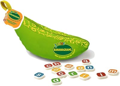 Bananagrams My First Set of Letters Green French Version BANANAGRAMS