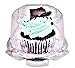 Green Direct Jumbo Muffin/Cupcake Boxes Single Compartment Stackable Cupcake Carrier - Plastic Dome Holder - Clear Containers BPA Free Pack of 50