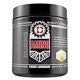 Driven Amino-BCAA Enhanced with Glutamine- Aids in Muscle Recovery, Increase Muscle Protein Synthesis, and Improve Lean Body Mass-Perfect 2:1:1 BCAA Ratio (Fresh Lemonade)