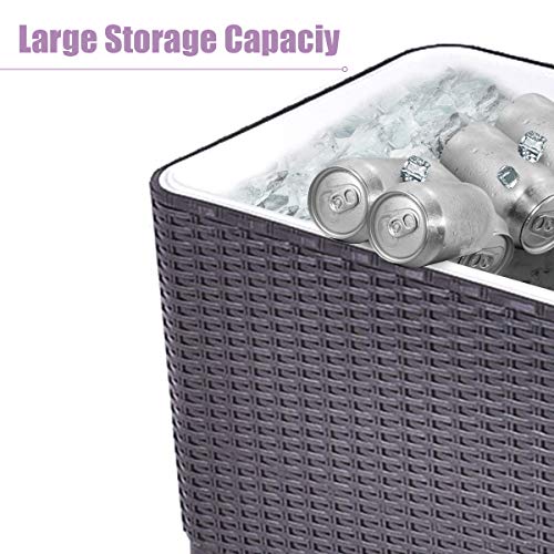 4 Giantex+Rolling+Outdoor+Portable+Beverage