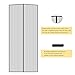 Magnetic Screen Door, Hip2cart Screen Door Magnets Heavy Duty Reinforced Mesh Full Frame Velcro Fits Door Size up to 35×82 Inch