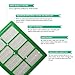 Crucial Vacuum Replacement Vacuum Filter Compatible with Eletrolux Part # H12,HF1,HF-1, Fits Electrolux EL020, EL012B, Eureka 60286, 60286A, 60286B, 60286C, Sanitaire EF26, EL020, EL012B, H13 (2 Pack)