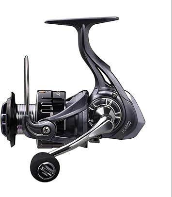 Amazon スピニングリール 3000 4000 軽量リール ギア比5 2 1 最大ドラグ力8kg 川釣り 海釣り 左右交換可能 4000 スピニングリール