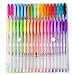 Art School Gel Pens - 36 Gel Pen Set and Glitter Gel Pens for Adult Coloring Books (1-Pack (36 pens))
