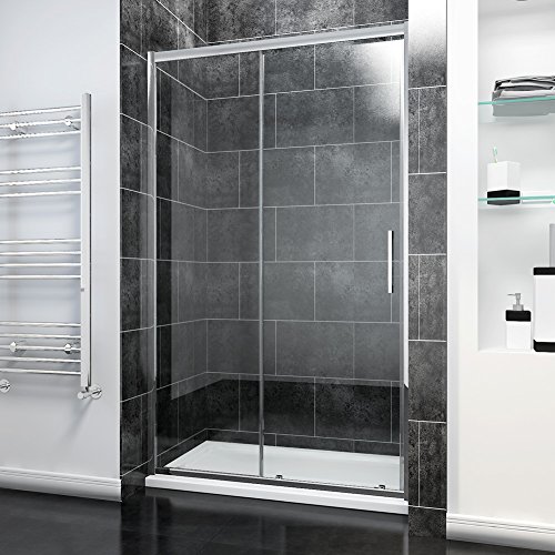 Buy 1700mm Sliding Shower Door Modern Bathroom 8mm Easy Clean Glass