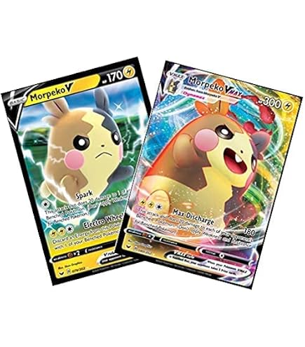 morpeko gold pokemon card Amazon.com: Morpeko V & Vmax - Shining Fates - Pokemon Ultra Rare Lot