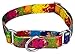 Country Brook Petz - Paint Splatter Martingale Dog Collar - Groovy Collection with 11 Far Out Designs (Large, 1 Inch Wide)