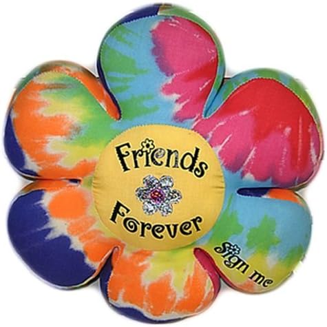 Tie Dye Flower Autograph Pillow