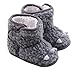 Elevin(TM)Toddler Infant Boy Girl Snow Warm Boots Soft Sole Prewalker Crib Shoes (6~12 Month)