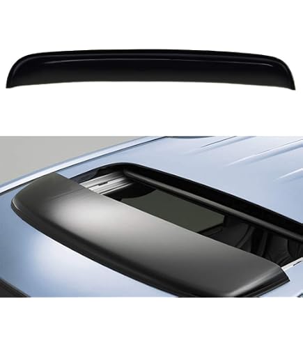 WeatherTech Custom Fit Sunroof Wind Deflector For Infiniti G (89040) - Dark Tint, Made In Germany