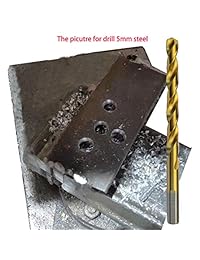 BOSTAL - Juego de brocas para taladro de 1 16 a 1 4, 5 16, 3 8, 1 2, para acero inoxidable, madera, plástico, aleación de aluminio